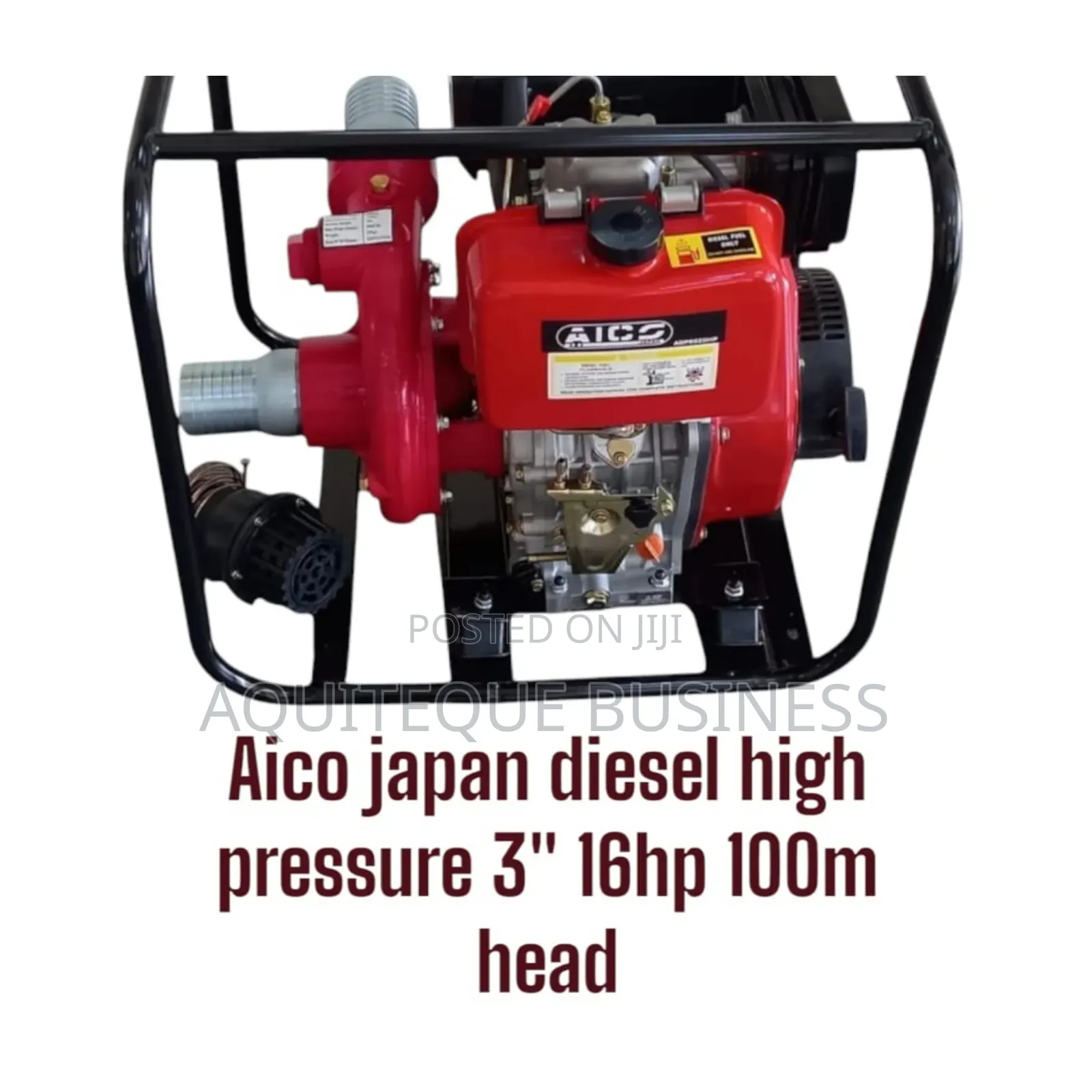 Diesel Pump, 16hp, 3", 100m Head
