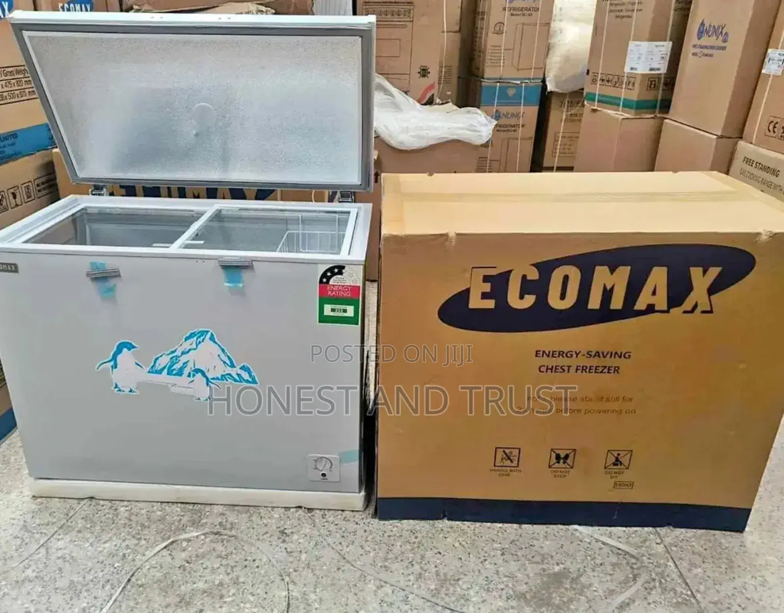 219 Litres Ecomax Chest Freezer