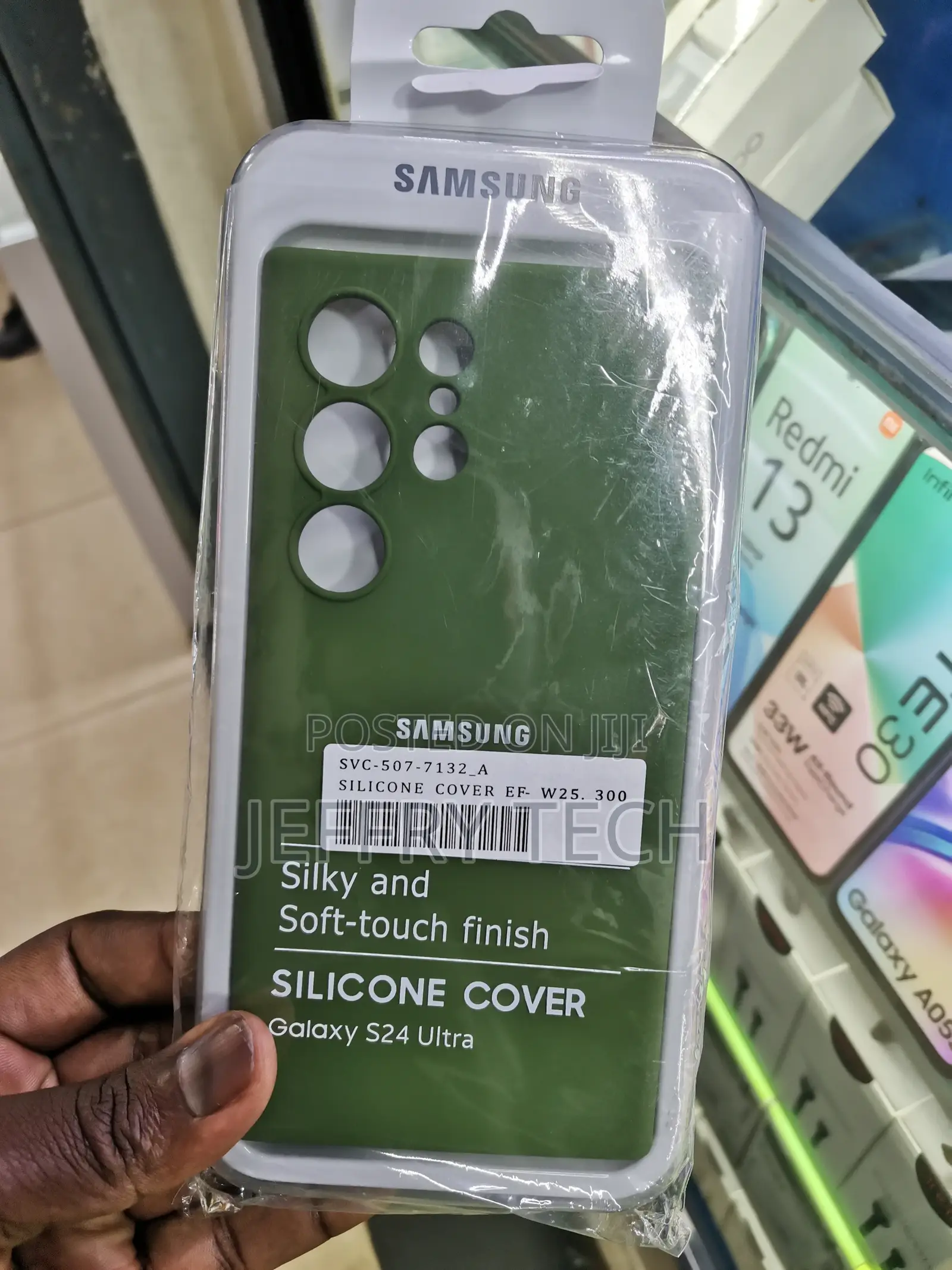 Premium Silicone Case for Samsung Galaxy S24 Ultra Cover