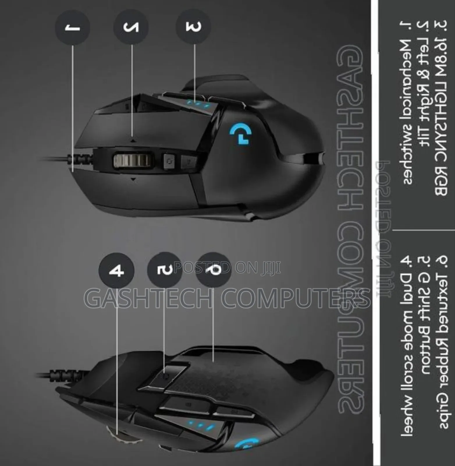 Logitech G502 Hero Gaming Mouse