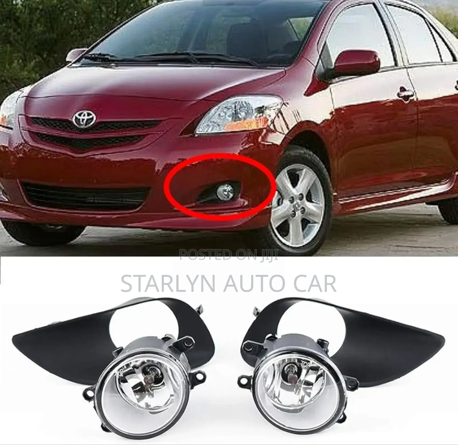 Foglights Toyota Belta