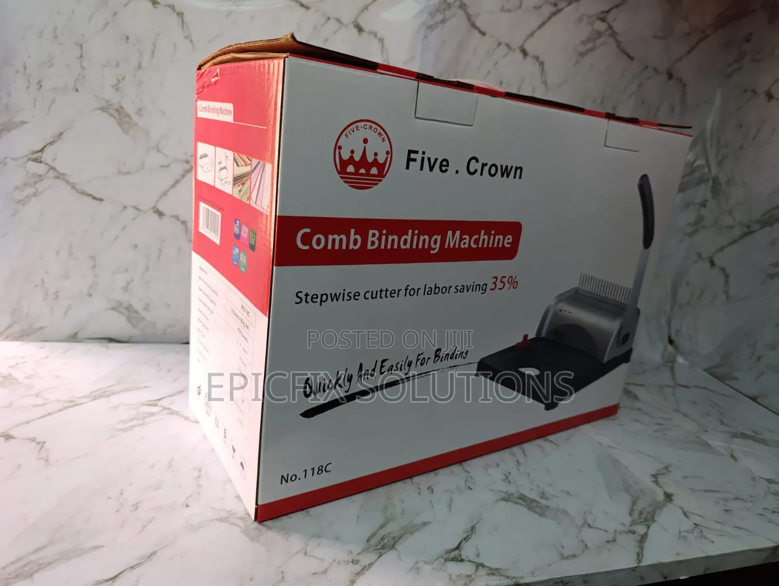 Fine Crown -Comb Binding Machine