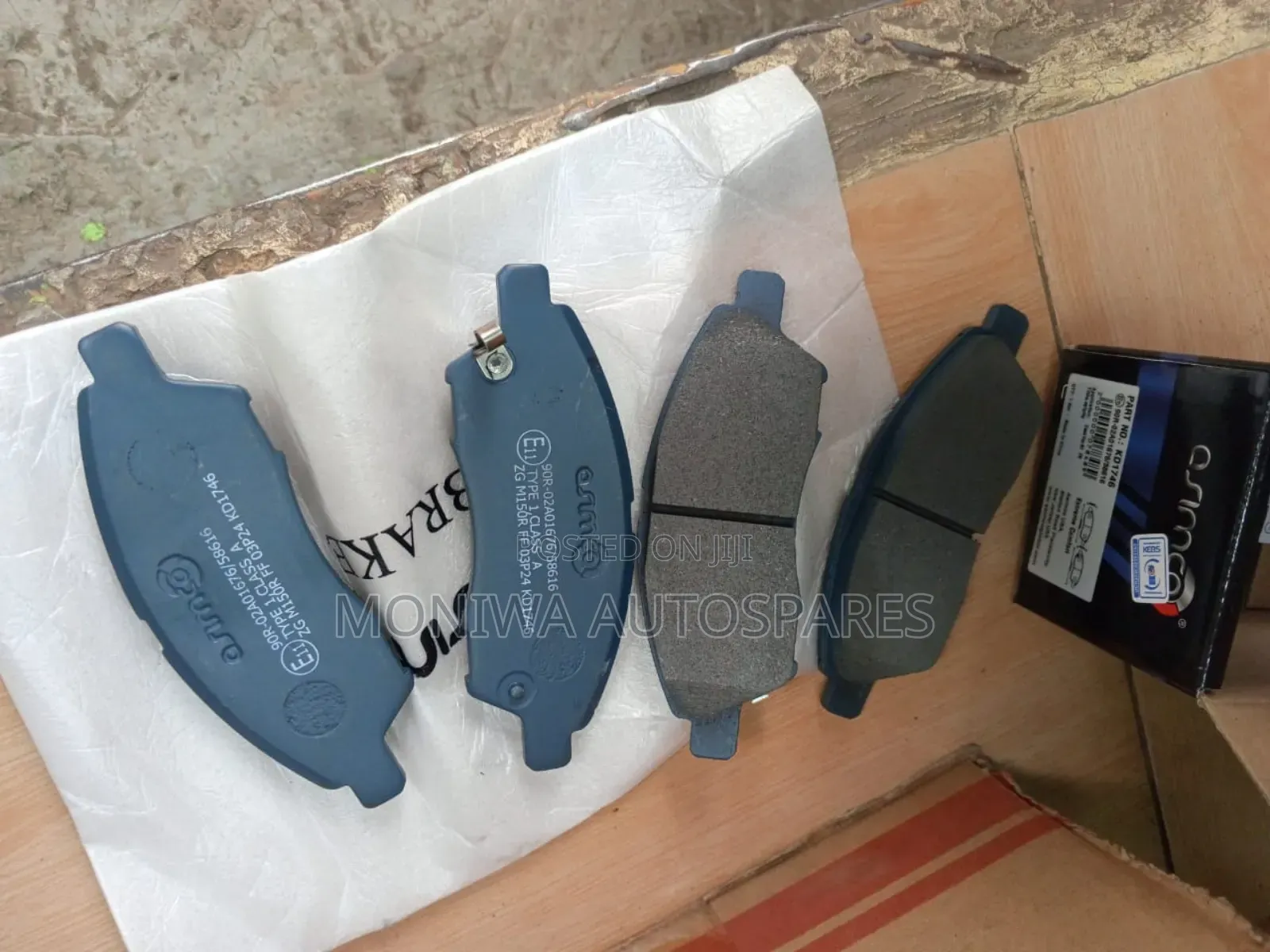 Brake Pads Nissan Note,Tiida, Wingroad New Model