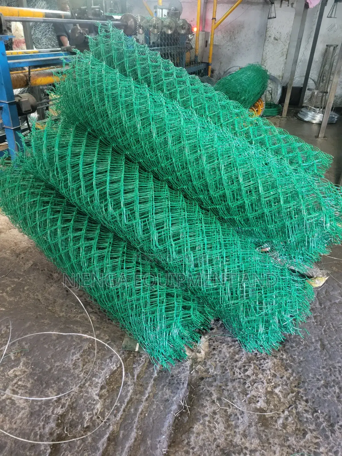 PVC Coated Chainlink Fence, 14g