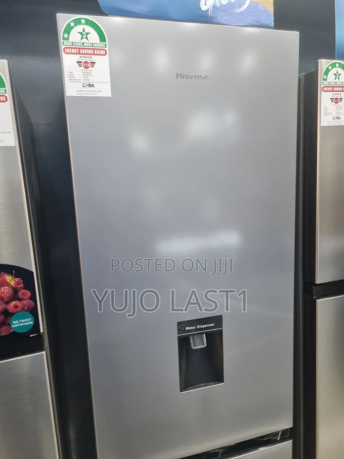 Hisense 268litres Ref265dr Bottom Freezer No-Frost