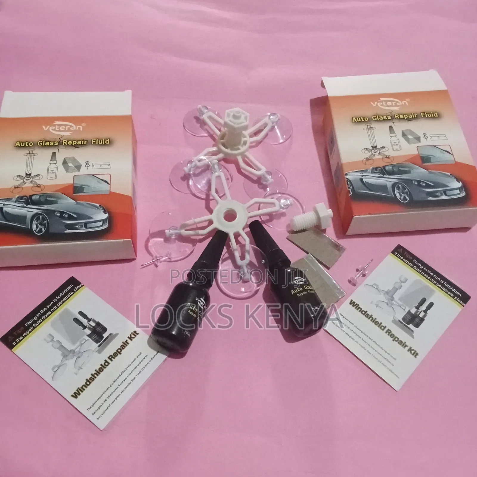 Safe to Use Windscreen Cracks Repair Kit