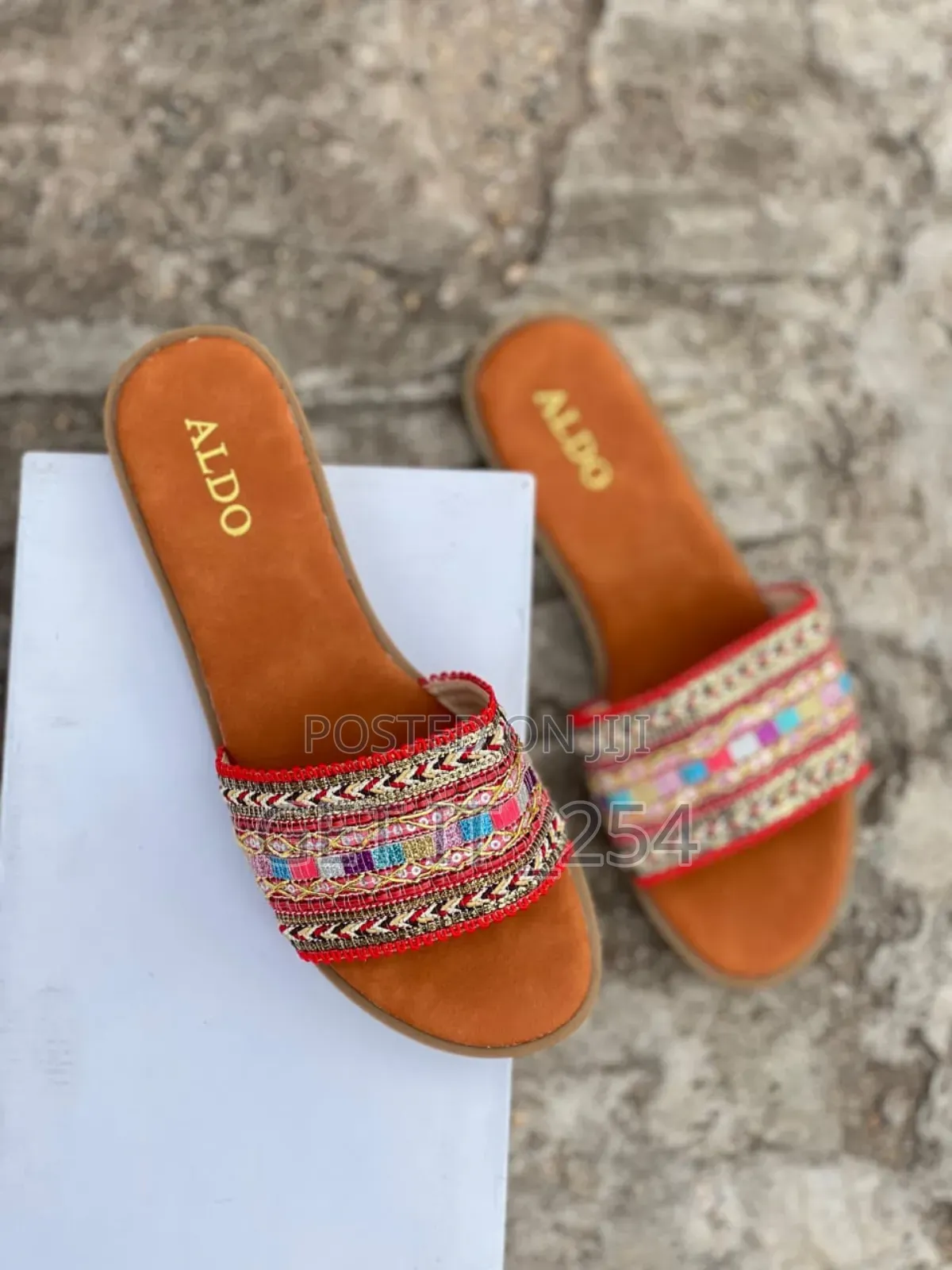 Green Tribal High Quality (Aldo) Sandals*