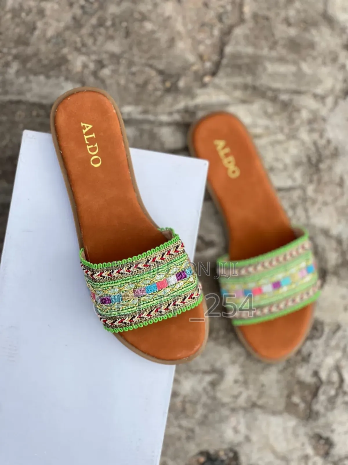 Green Tribal High Quality (Aldo) Sandals*