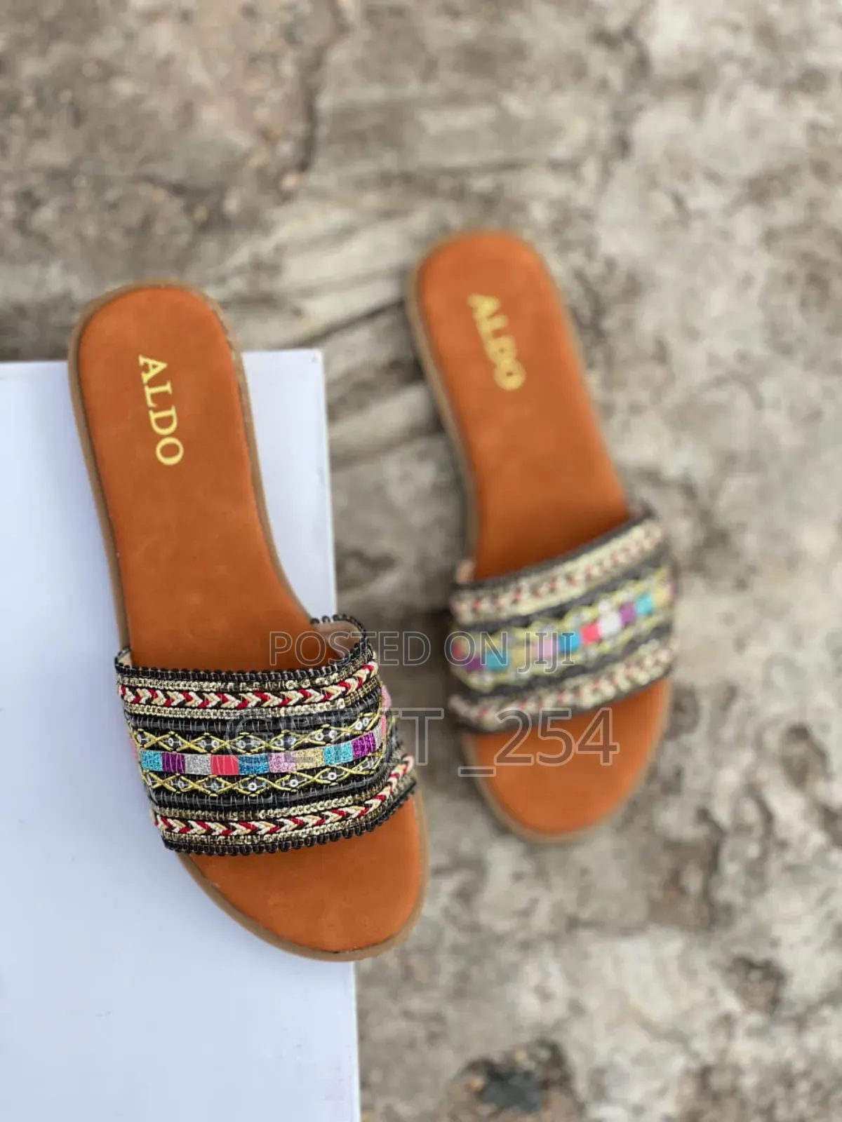 Green Tribal High Quality (Aldo) Sandals*