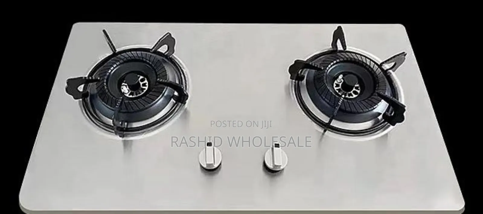 Amaze Stainless 2 Hob Burner