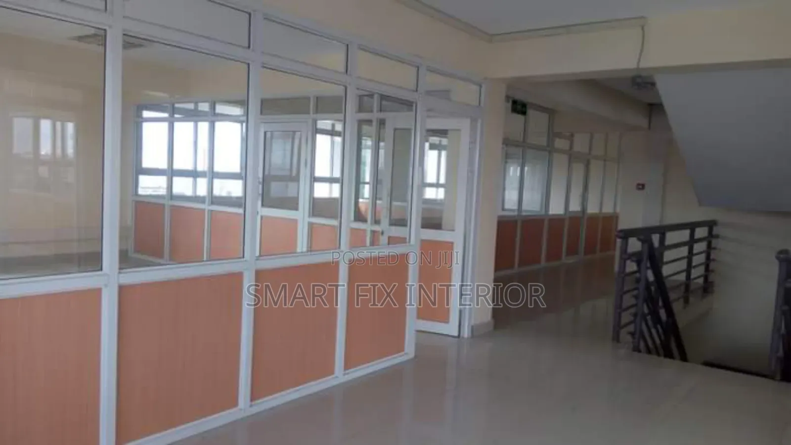 Aluminum/Gypsum Office Partitioning