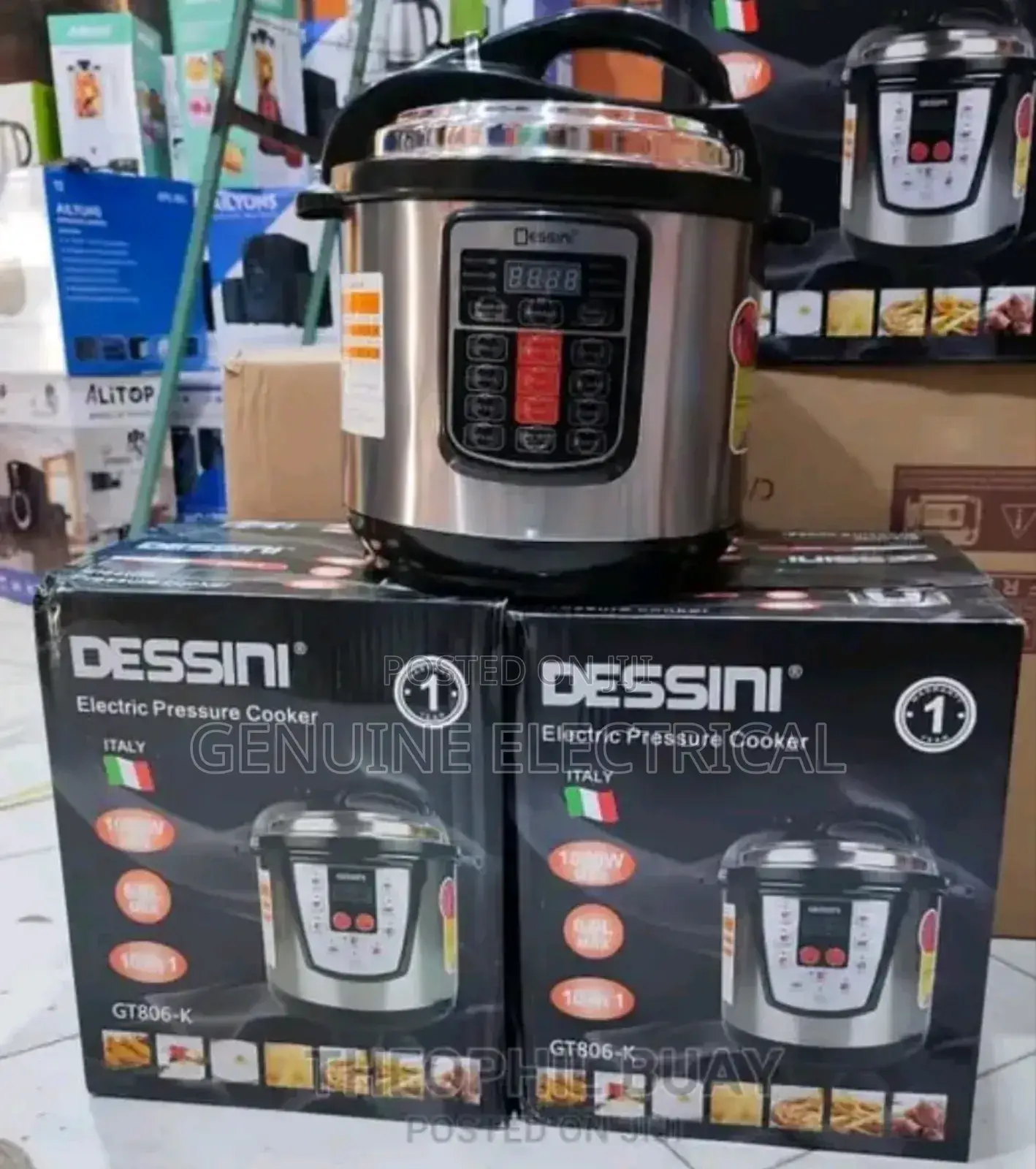 6litre Dessini Pressure Cooker