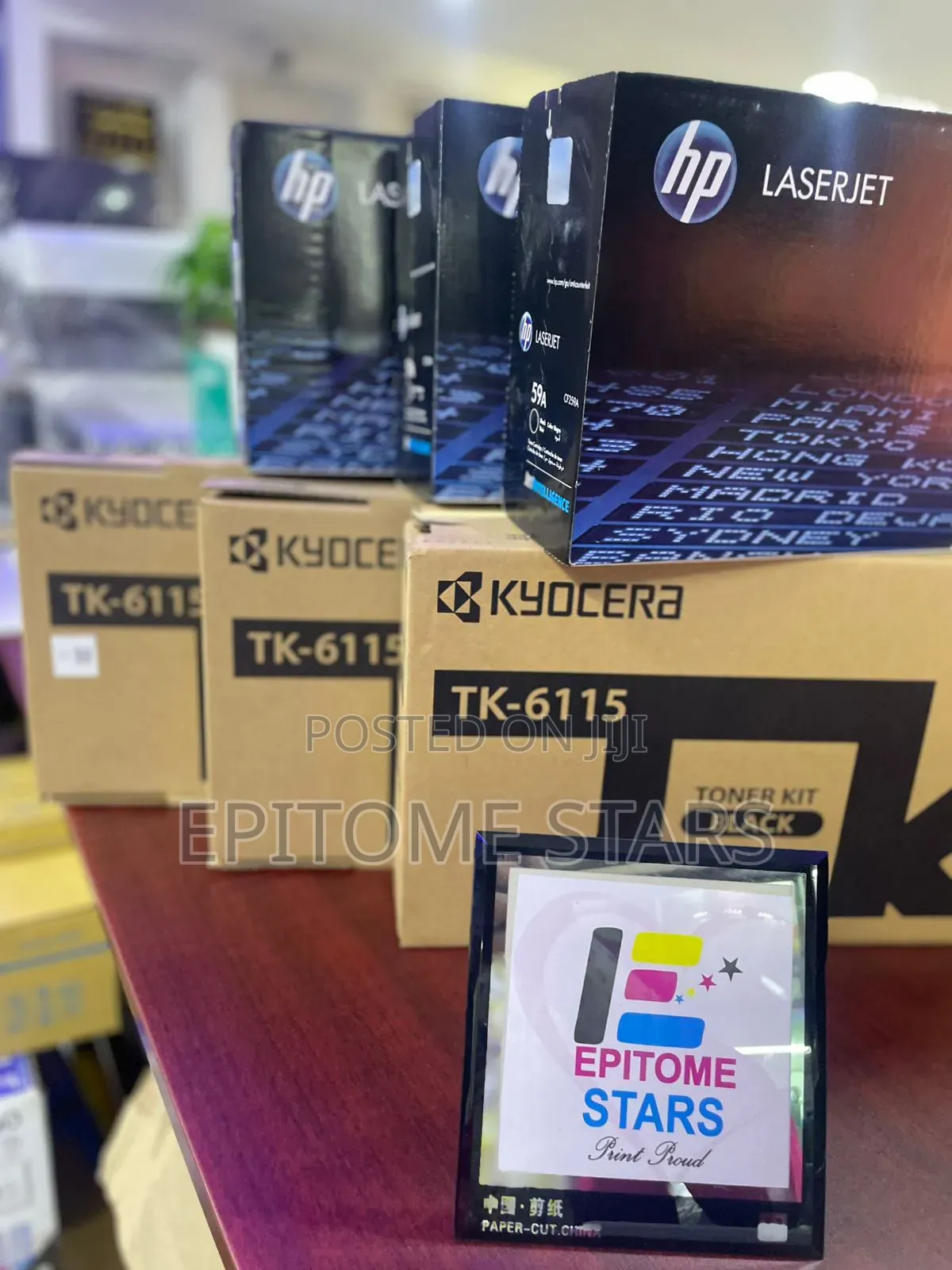 Impressive Kyocera TK 6115 Original Toner Cartridges