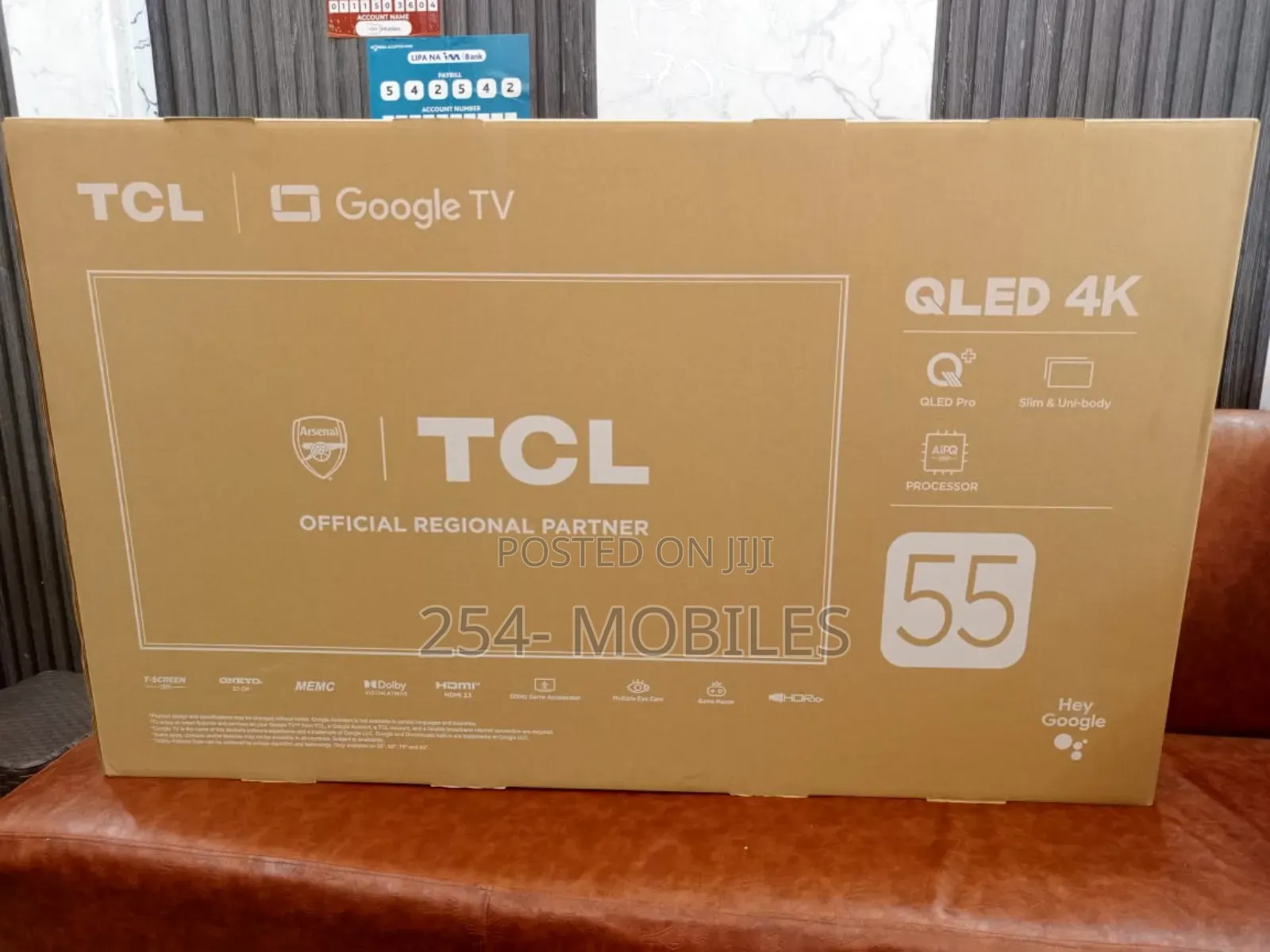 TCL 55c655 55 Inch Qled Pro Ultra Hd Tv (2024)