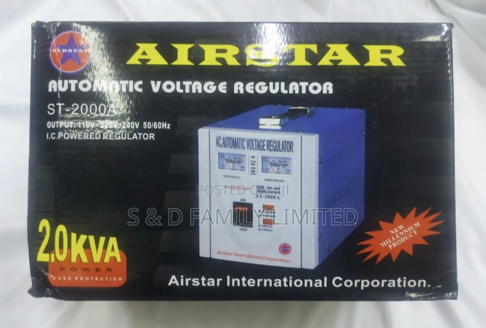 Airstar 2KVA Automatic Voltage Regulator