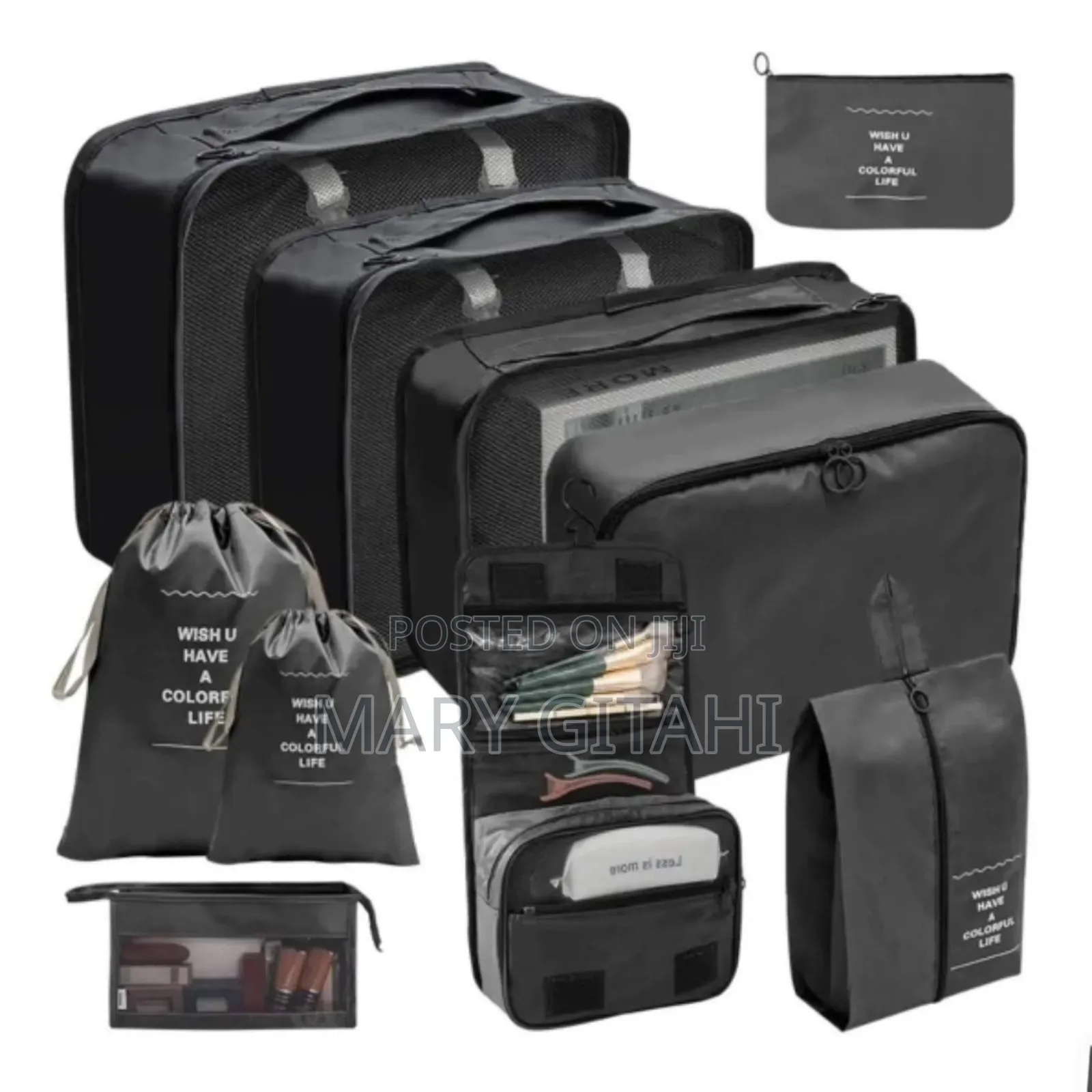 Heavy Duty *9pcs Luggage Travel Organizers
