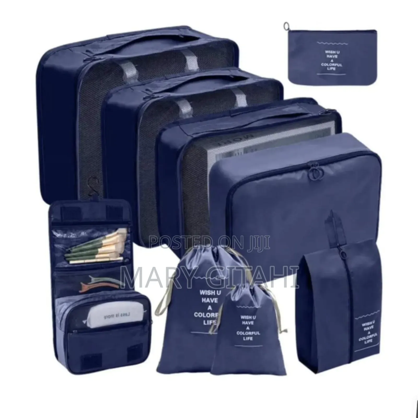 Heavy Duty *9pcs Luggage Travel Organizers
