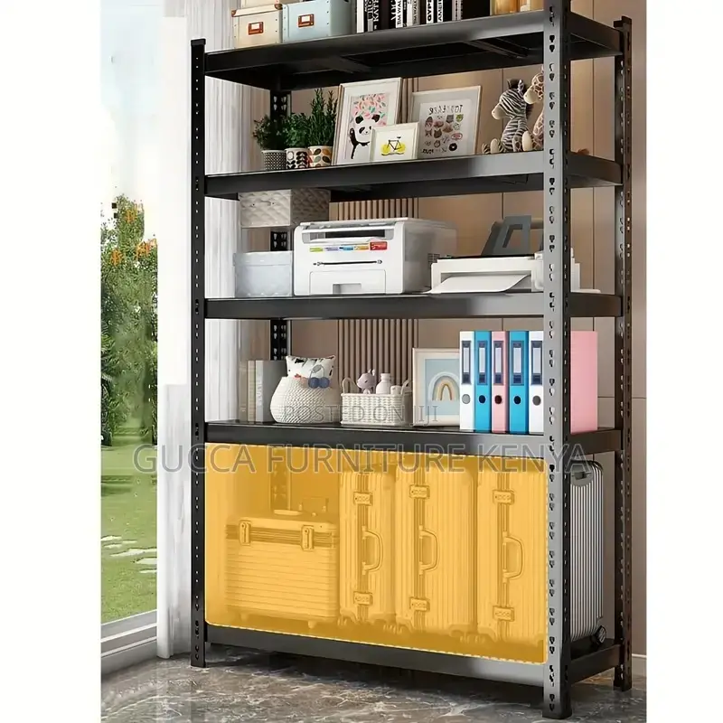 Cabinets: Adjustable Boltless Shelves Storage Rack