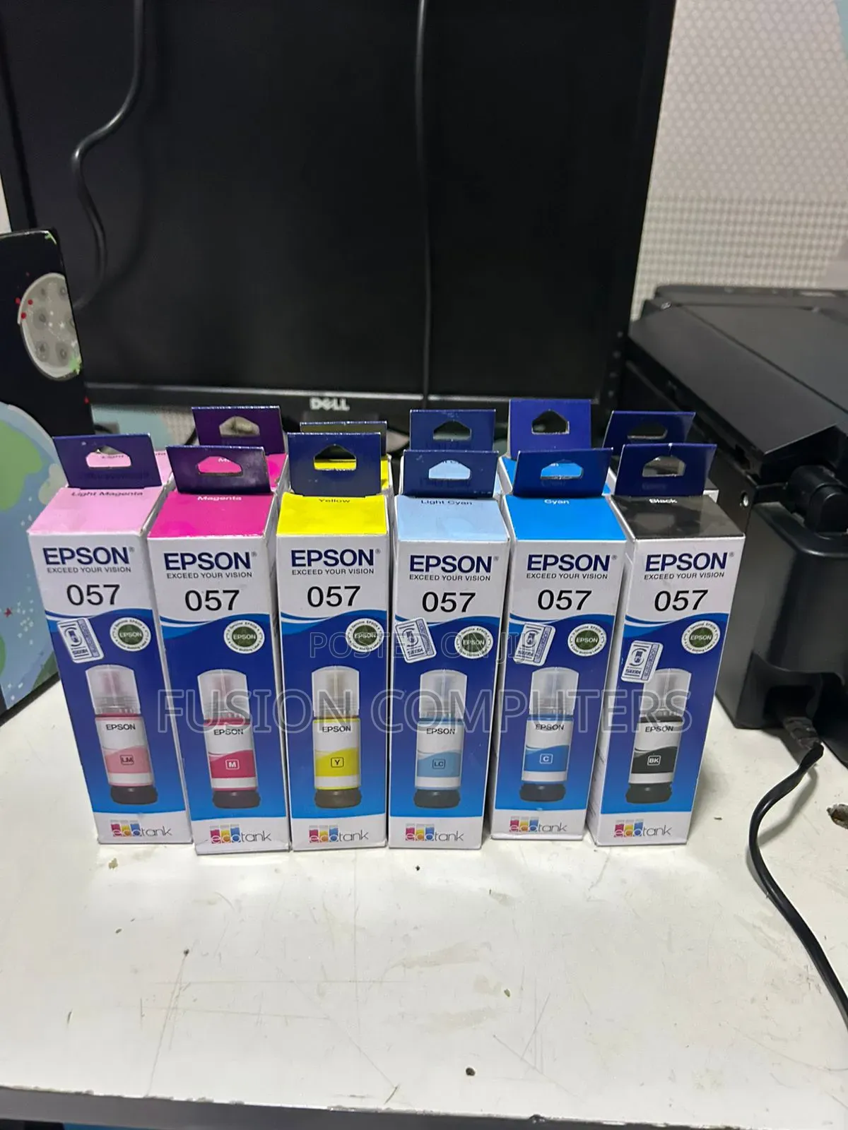 Epson 057genuine Ink Bottle for L8050 L18050printer 70ml