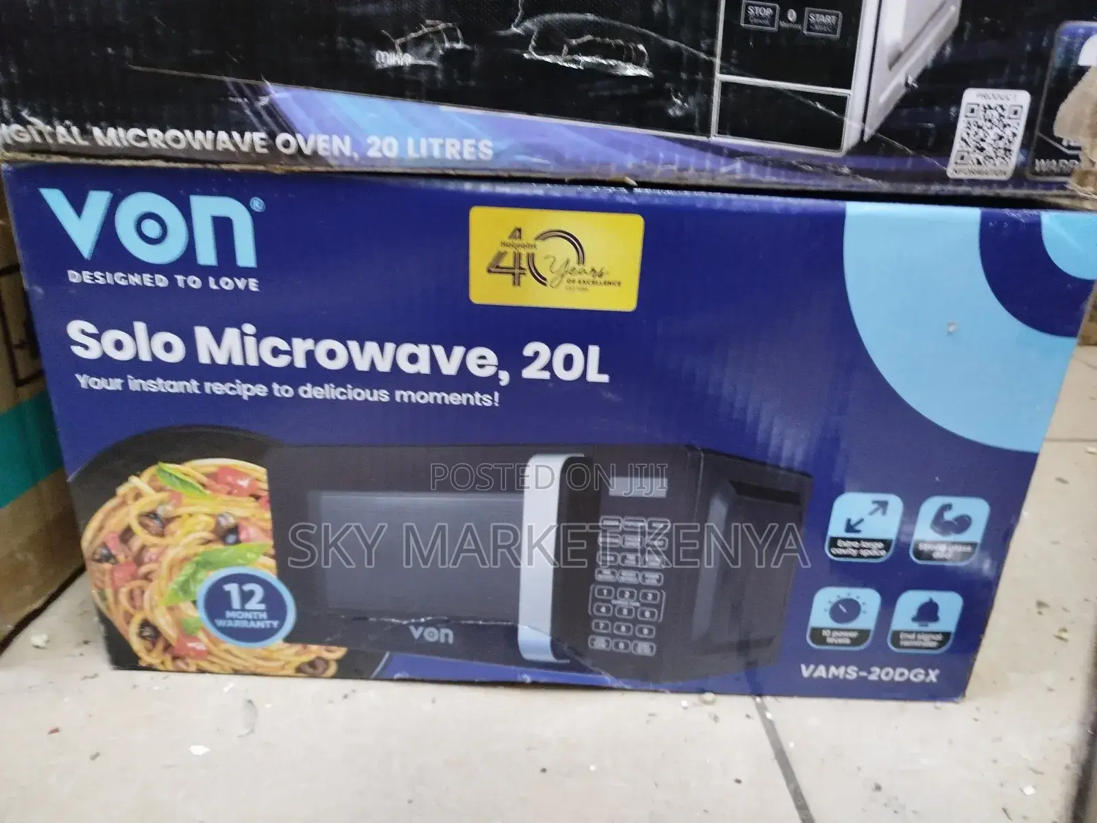 Von 20 Litres Digital Microwave
