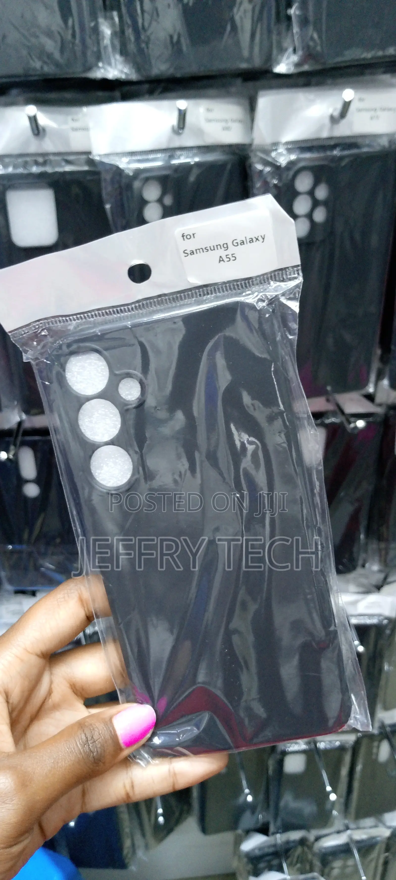 Samsung Galaxy A55 Soft Silicone Cover Protective Shockproof