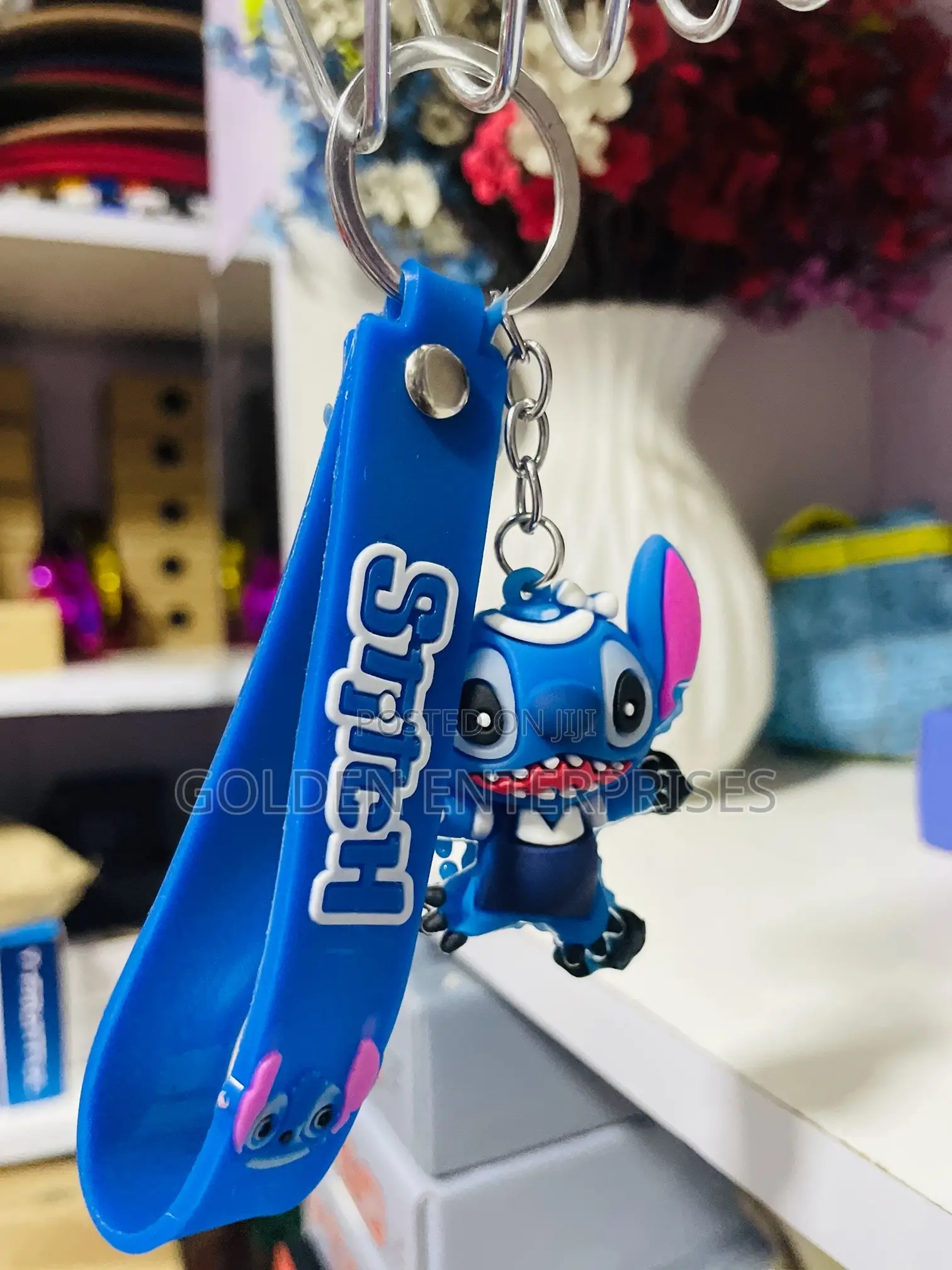Cute Stitch Fancy Key Holder