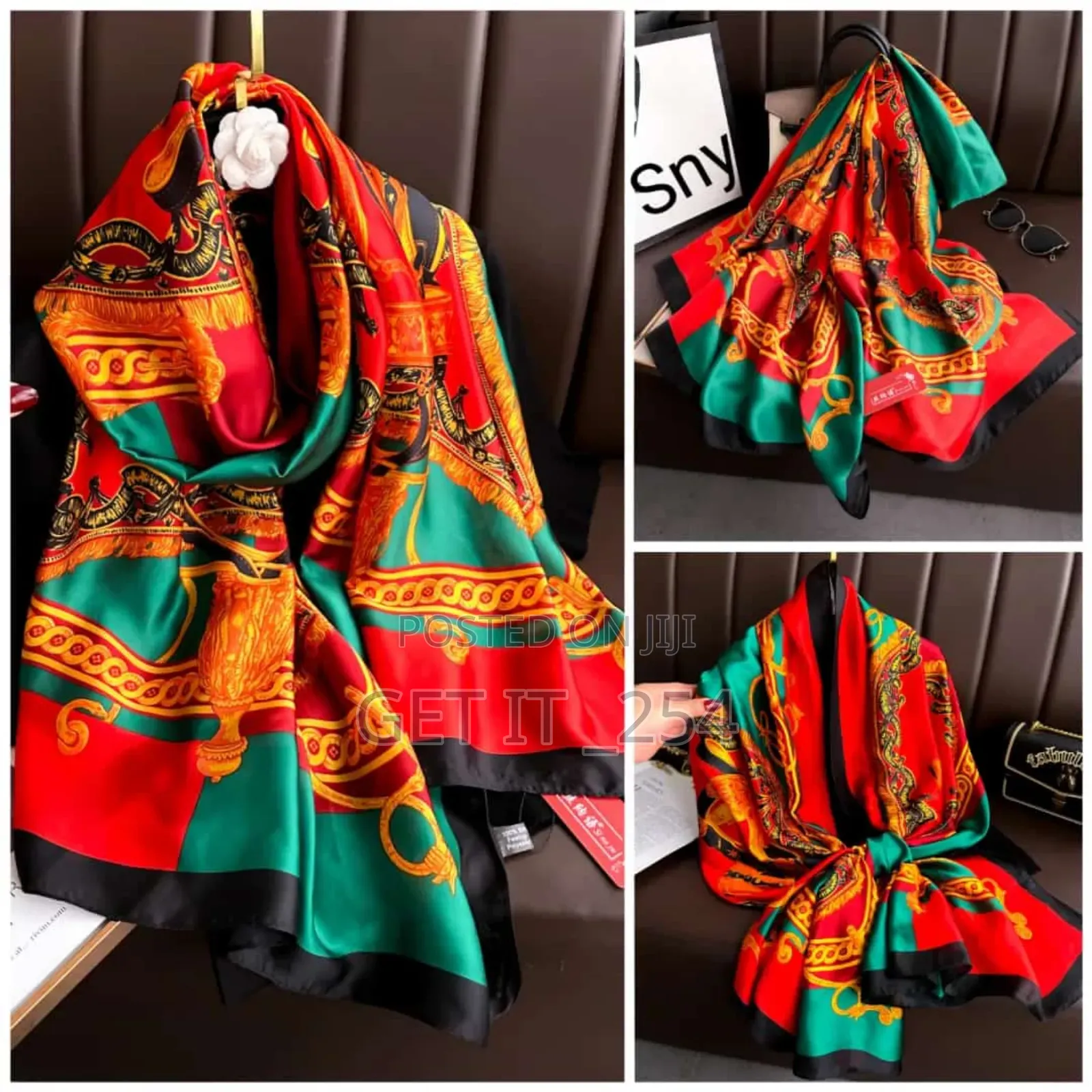 Big Silk Scarves
