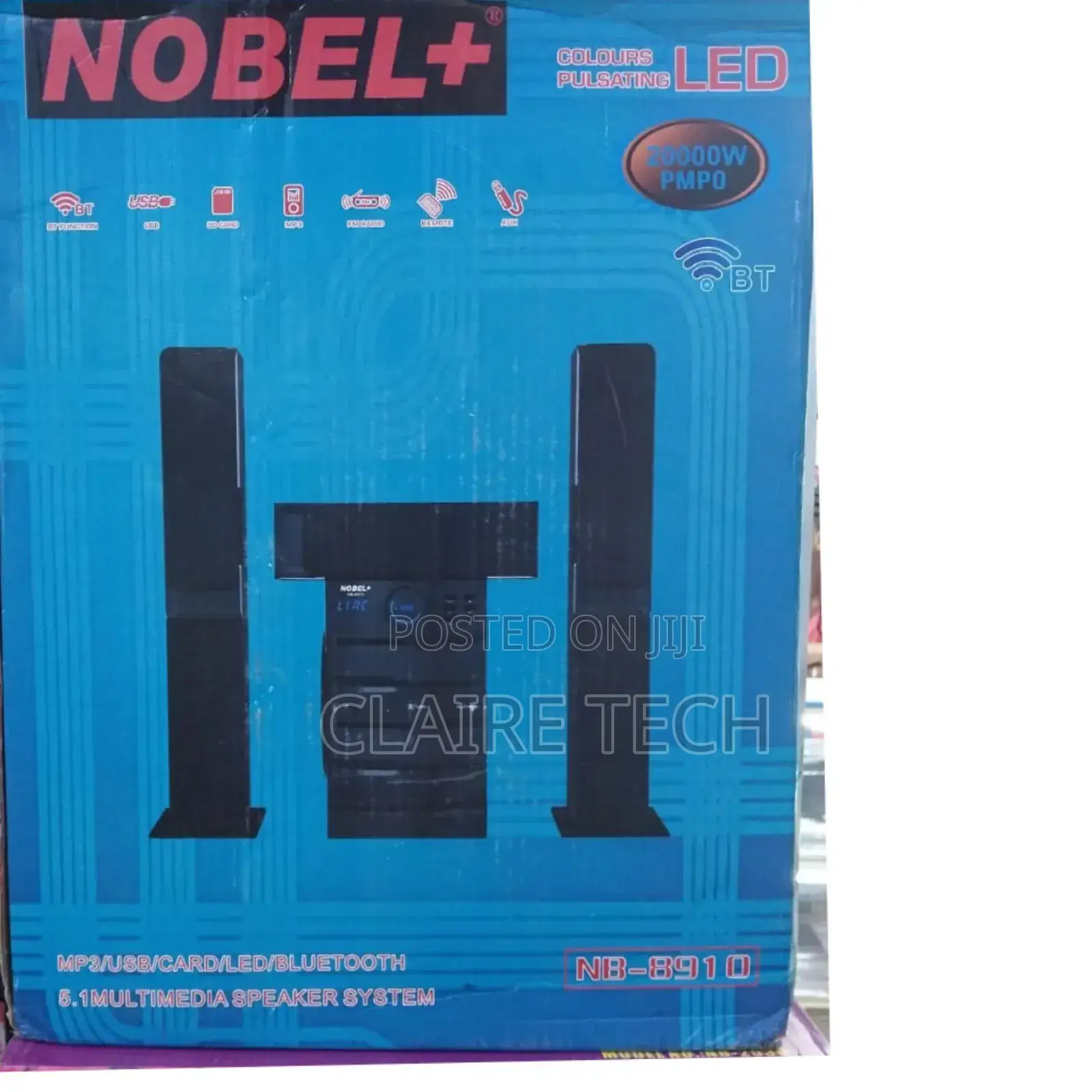 *Nobel 5.1 Sound System 8910 Home Theater System
