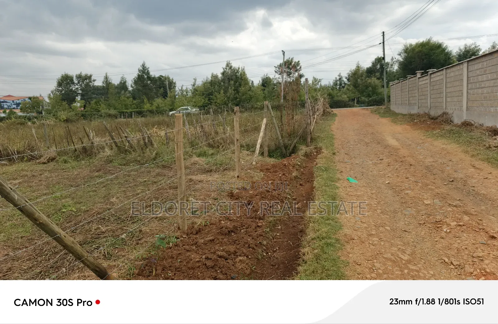 1/8 Plot Annex With Title 50meters From Feeder Tarmac
