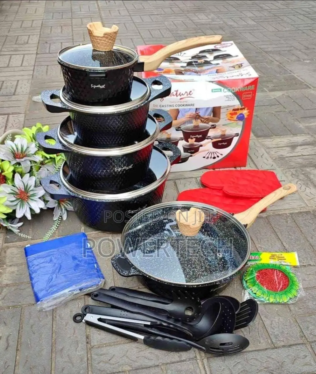 Signature 21 PCS Die Cast Cookware Set*