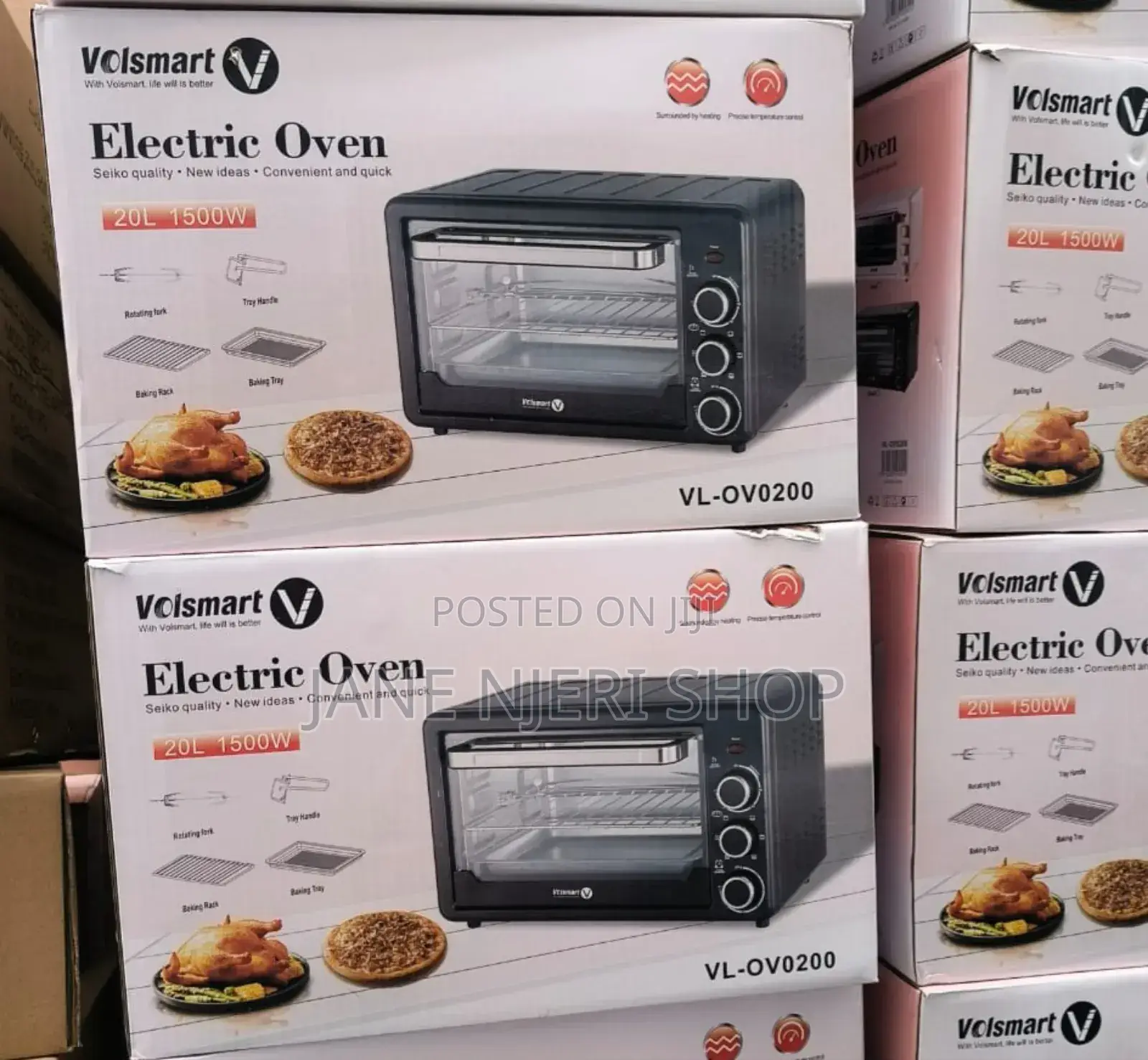 Volsmart 20 Liters Oven