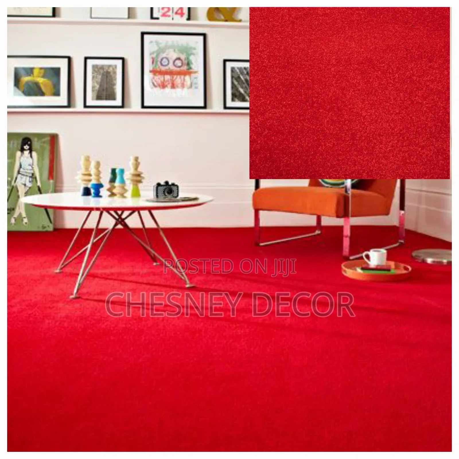 Bold-Red Carpet