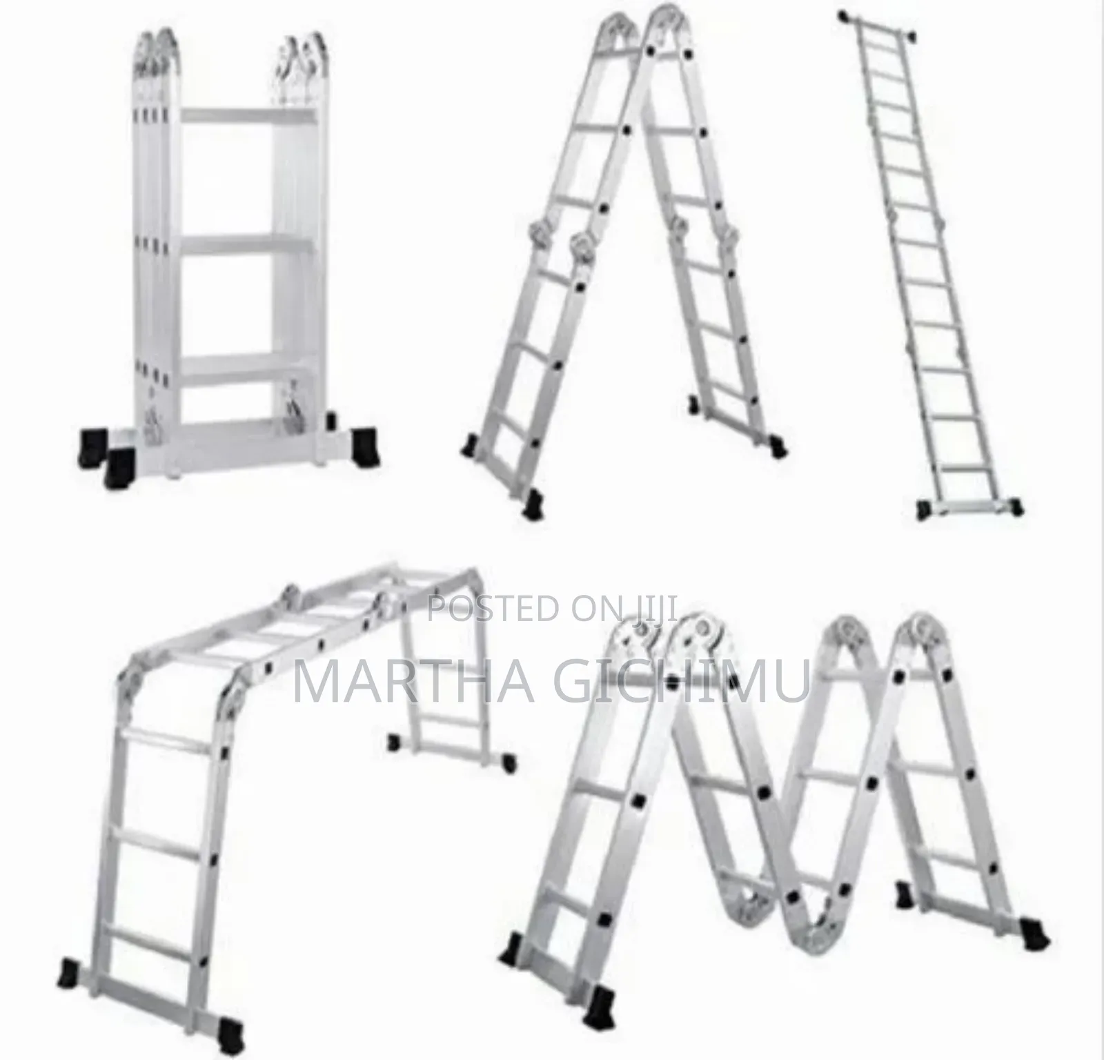 Heavy Duty Aluminium Foldable Ladder