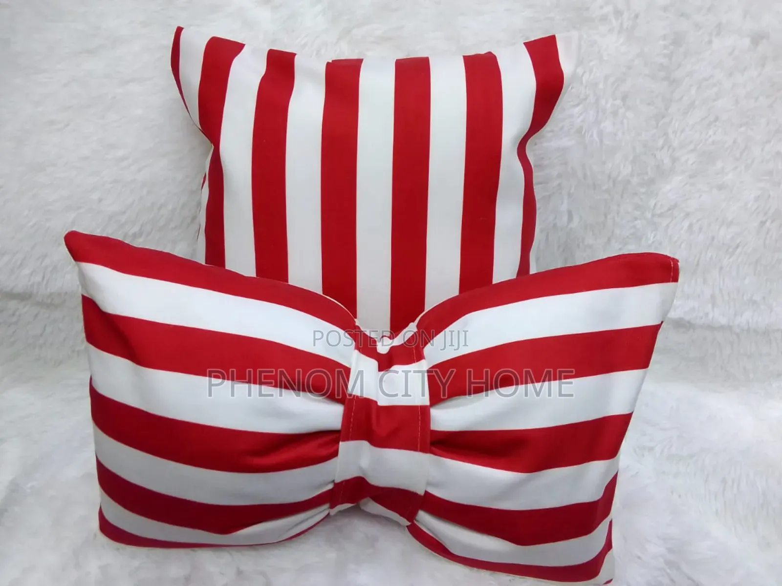 Lumbar Bow Tie Throw Pillow Cases