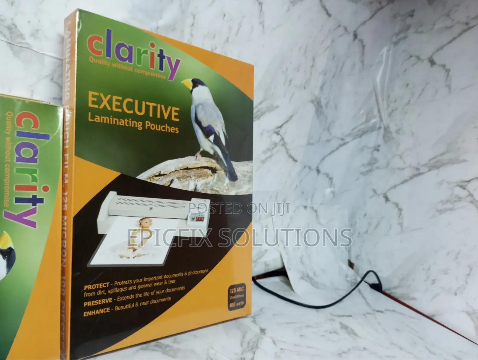 Clarity Lamination Pouches