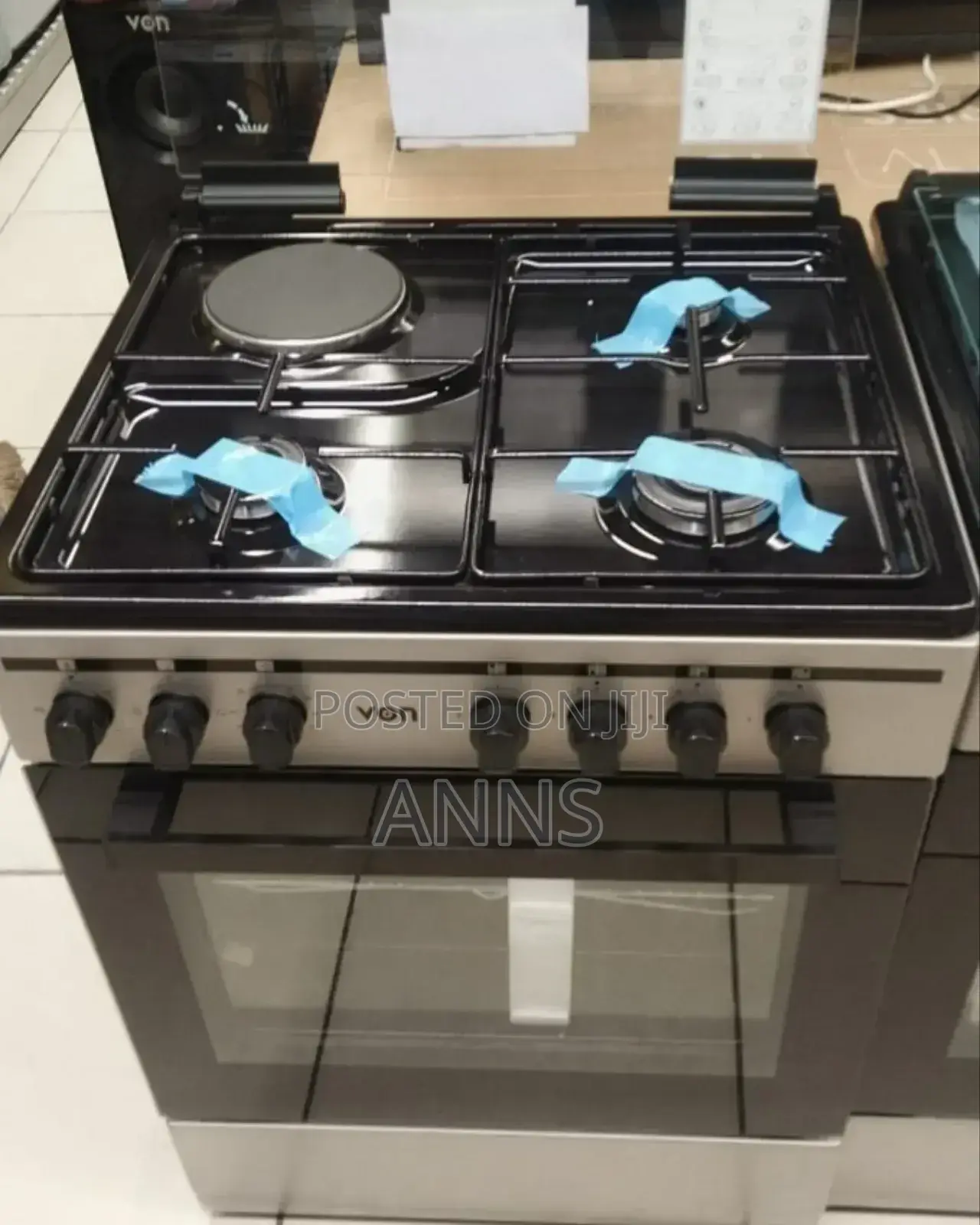 60*60 Von 3gas+1 Electric Plate Standing Great Cooker Oven