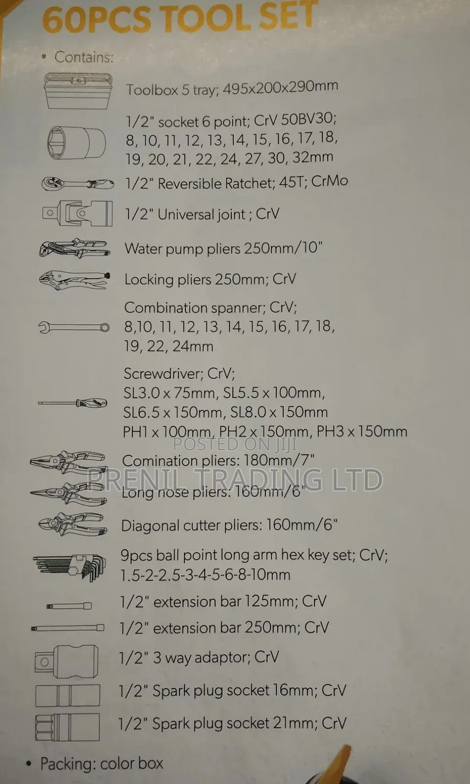 Socket Set 60 PCS