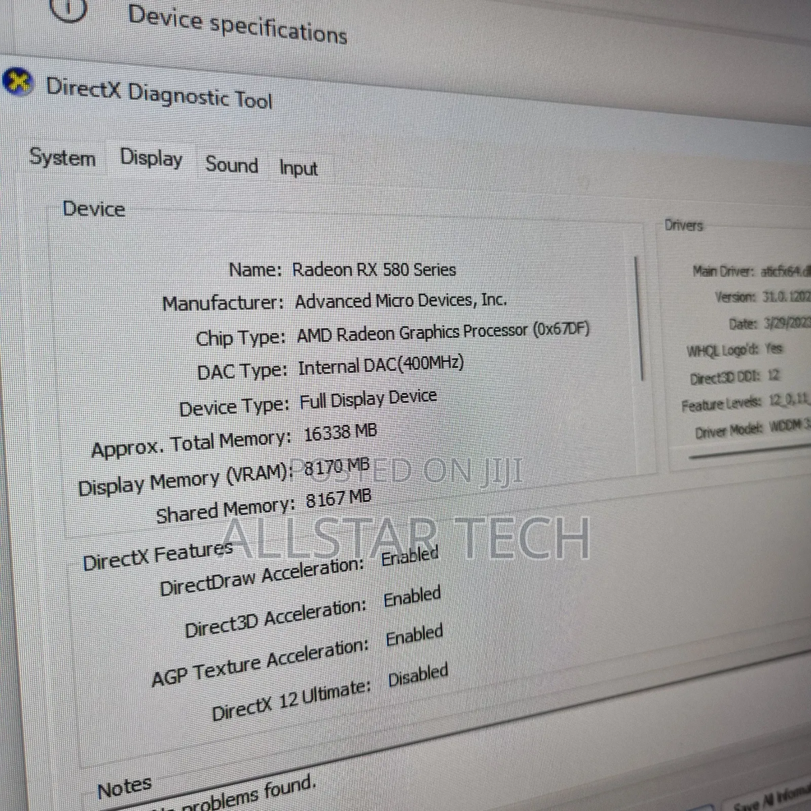 Desktop Computer MSI Model 16GB AMD Ryzen 5 SSD 512GB