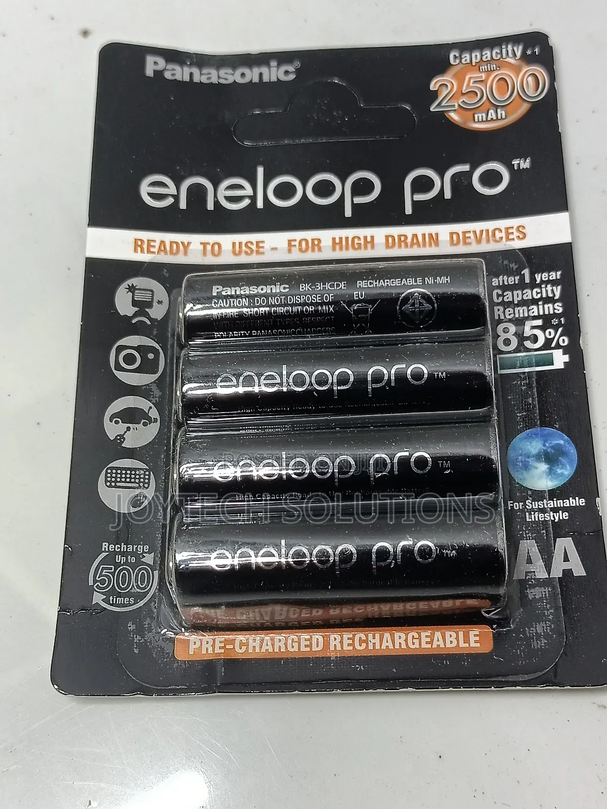 Pre-Charged Rechargeable Panasonic Battery