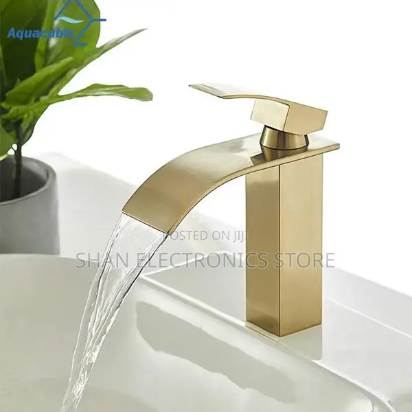 Hot Cold Tall Waterfall Faucet