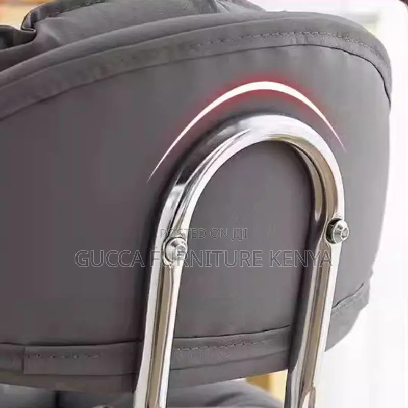 Home Chairs: Mid Back Work Stool With Flexible Height