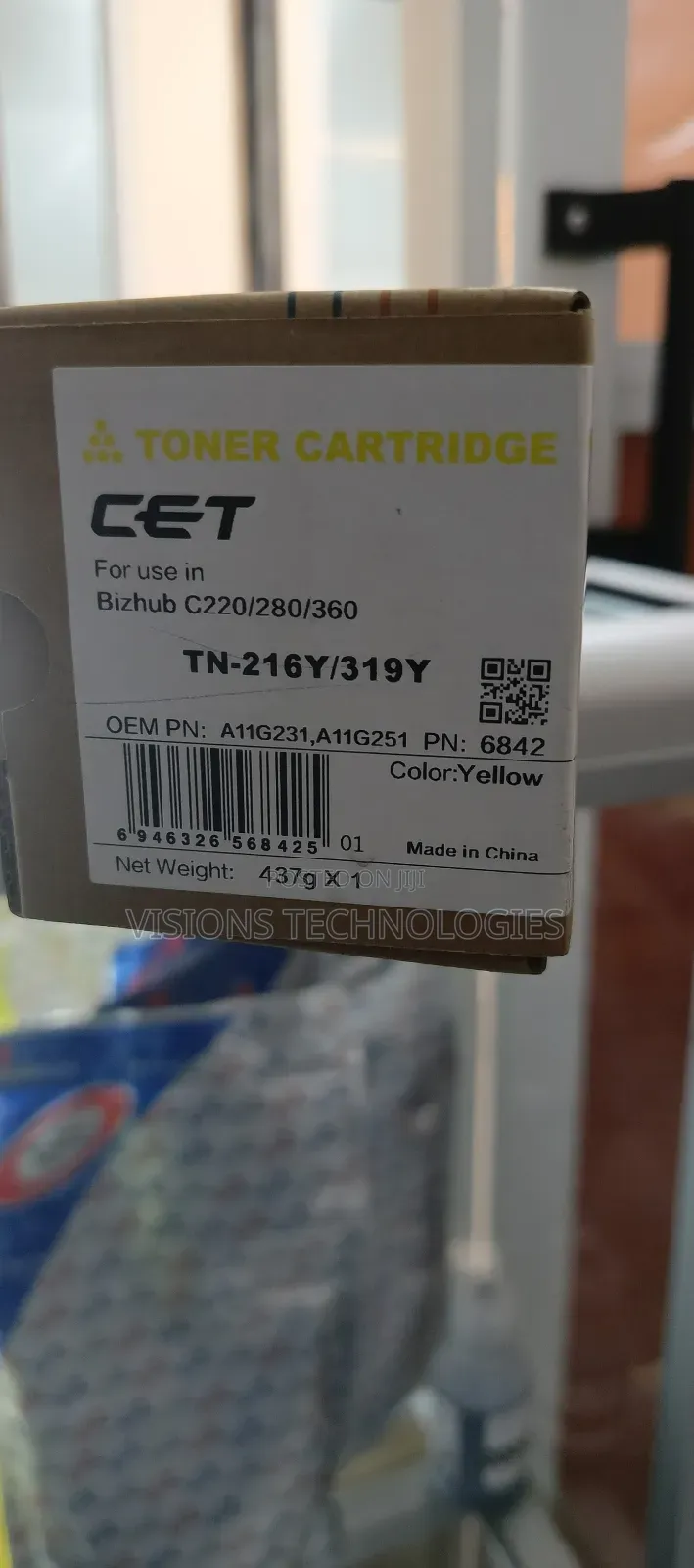 Tn216 Yellow CET Brand Toner