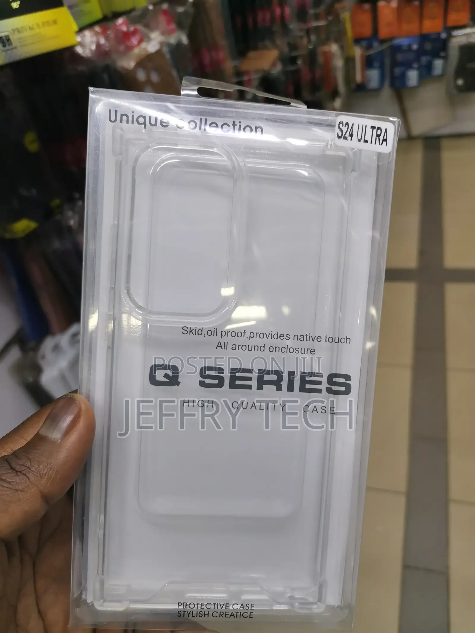 Samsung Galaxy S24 Ultra Protective Cover With Side Bumper