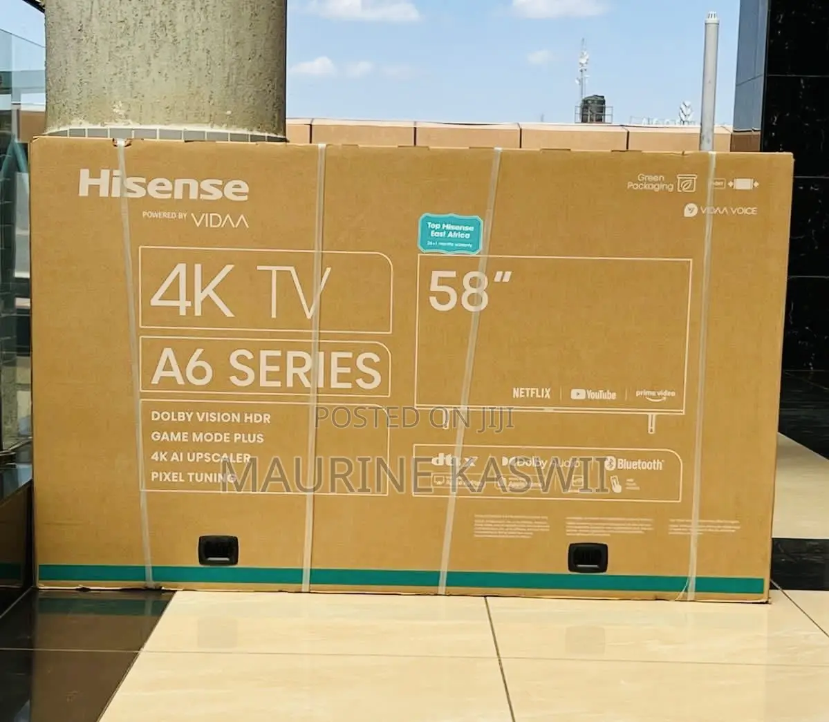 Hisense 58 “Inch Uhd Smart Tv 58a6hken