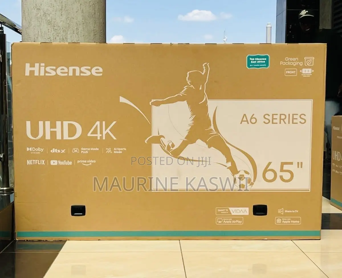 Hisense 65 Inch Smart TV Uhd A6 Series