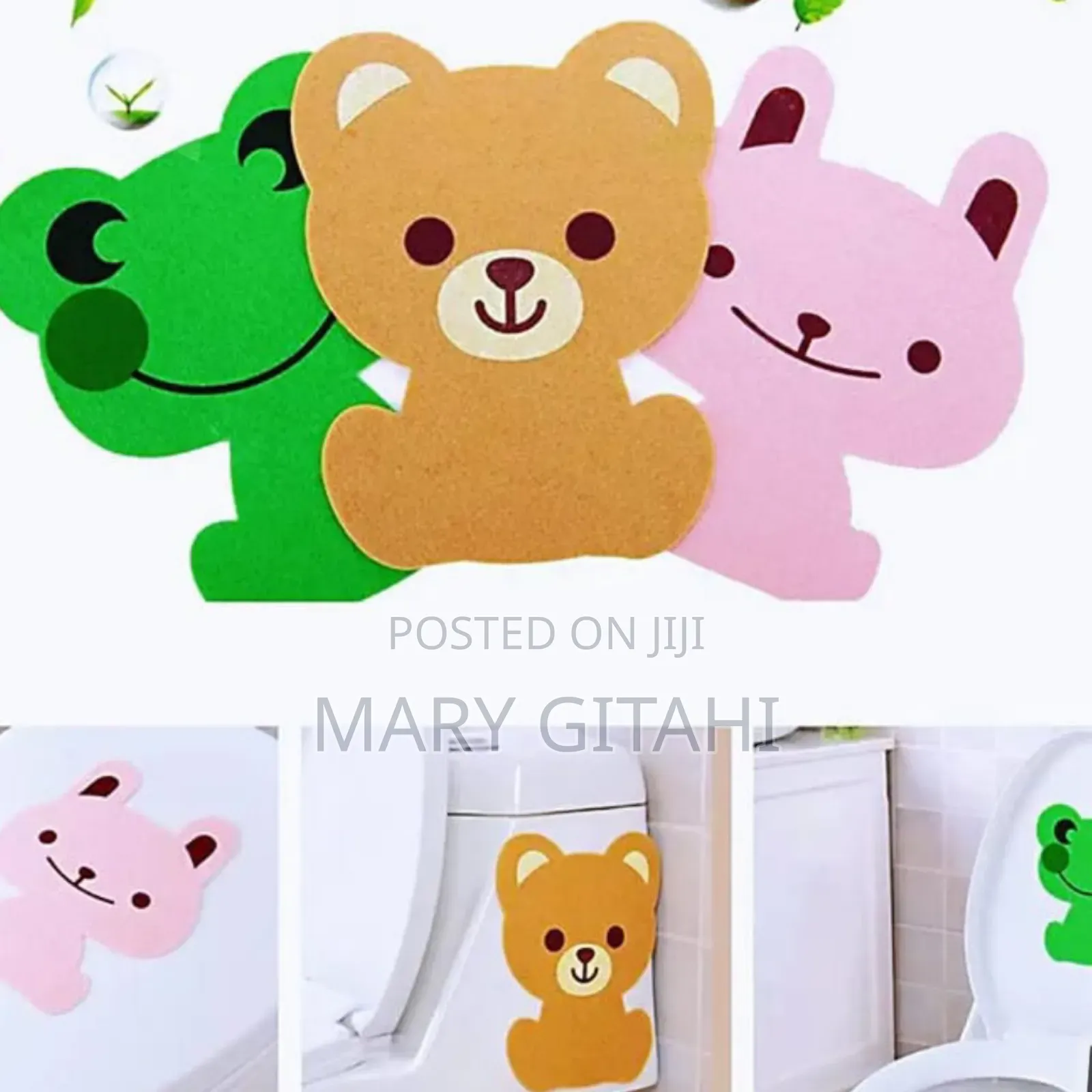 New Stickers Used for Toilet Decoration