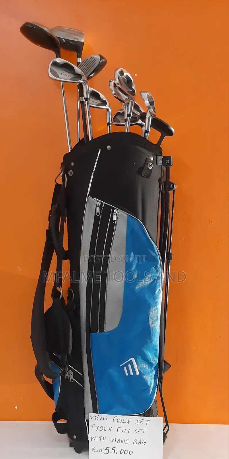 Golf Sets - Full Ryder Mens Set Cloth Stands Bag - Ex-Uk