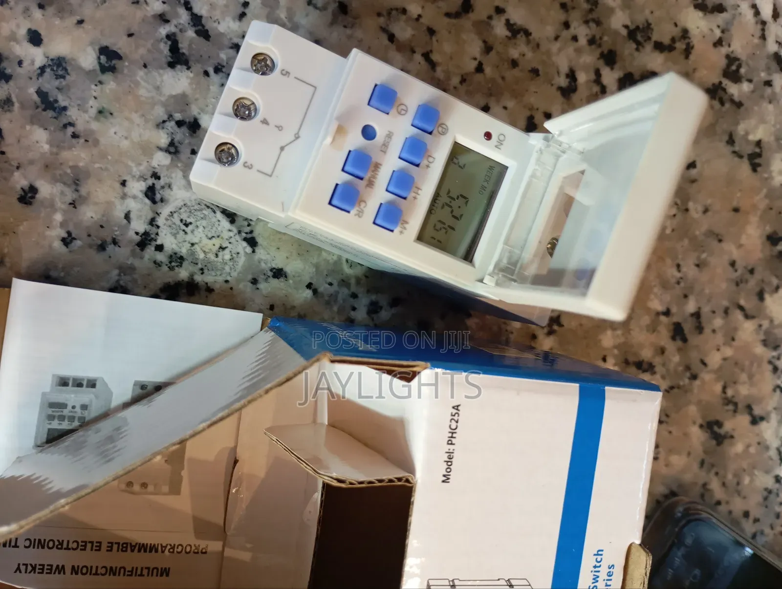 220v Programmable Digital Timer Switch Time Switch