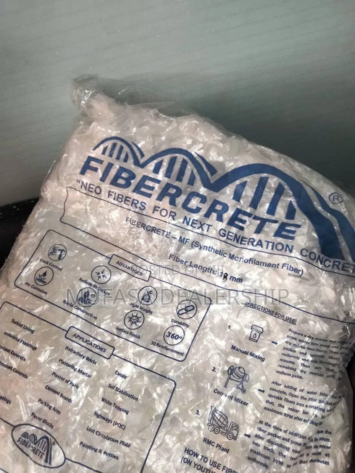 Fiber-Reinforced Concrete Fibercrete