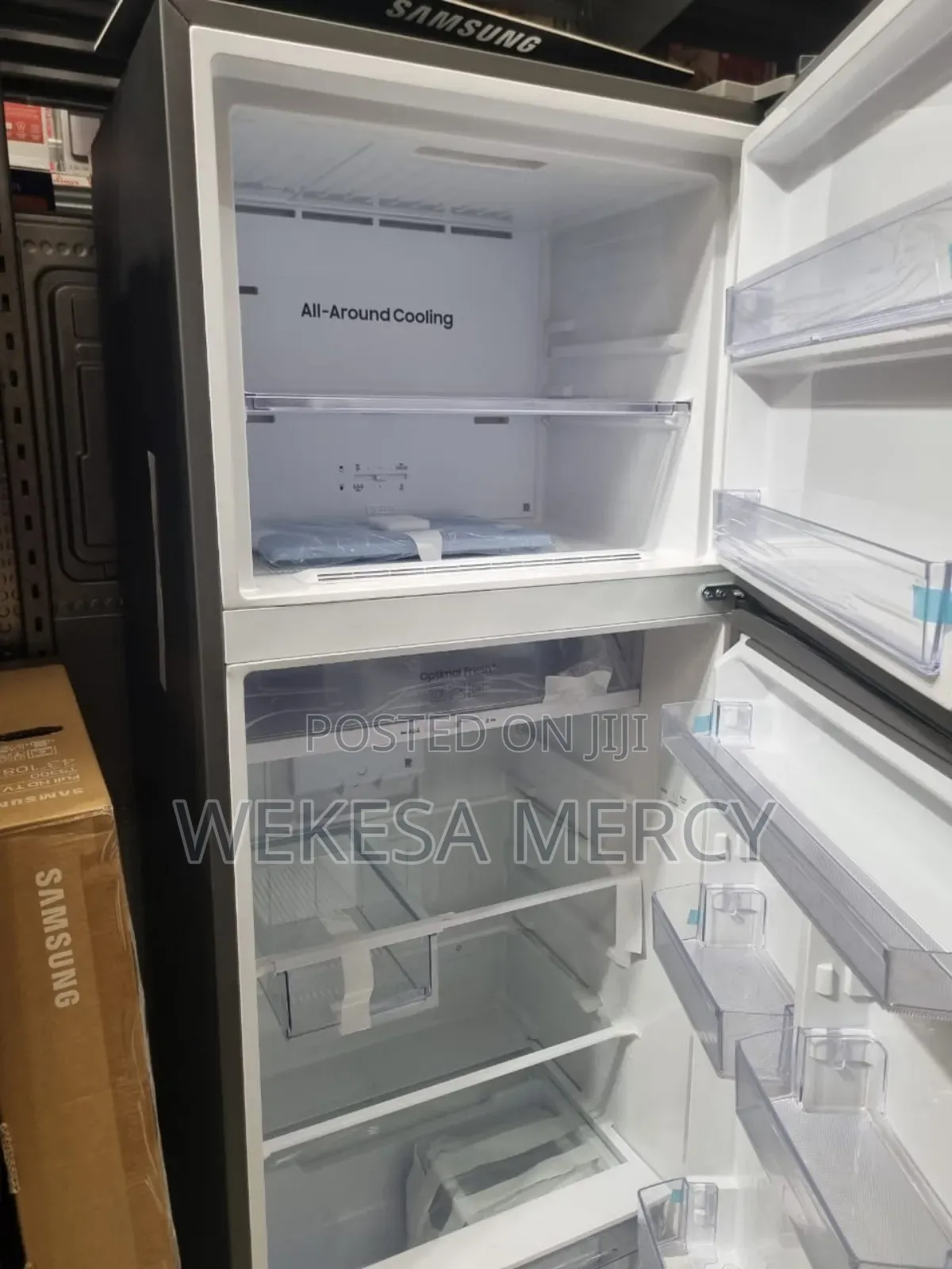 Samsung Rt47cb663122 Top Mount Freezer, 465l - Black